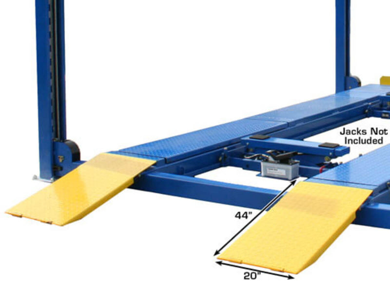 Atlas 412A Heavy-Duty 12,000 lbs 4-Post Alignment Lift for Precision Vehicle Maintenance